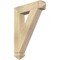 Ekena Millwork Traditional Arts & Crafts Rough Sawn Bracket, Douglas Fir, 4"W x 20"D x 28"H BKT04X20X28TRA03RDF - alternate 1